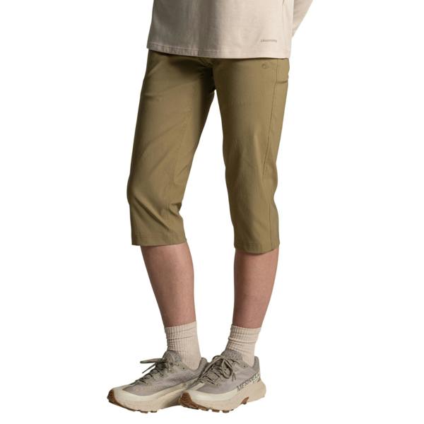 Craghoppers Womens/Ladies Kiwi Pro III Cropped Trousers - Cardamom - 