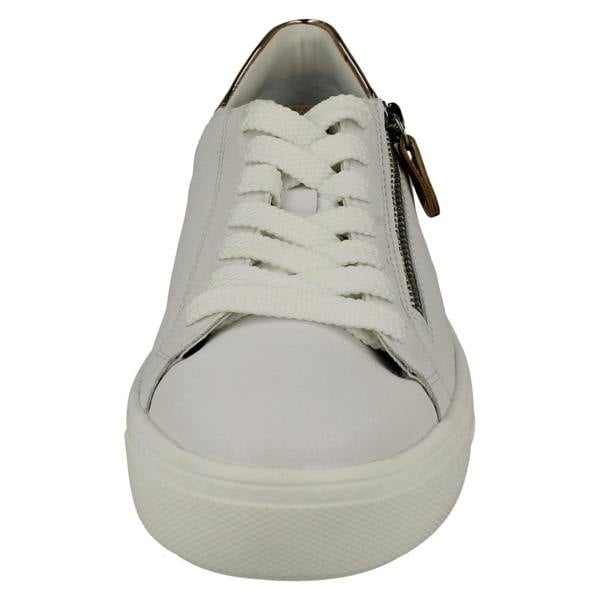 Remonte Ladies Remonte Platform Zip Detailed Trainers D0903