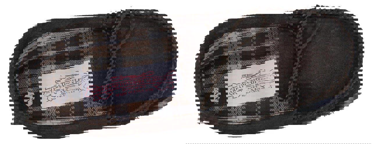 Northamptonshire Slipper Co. Mens British Handmade Hard Sole Moccasins Real Suede Slippers