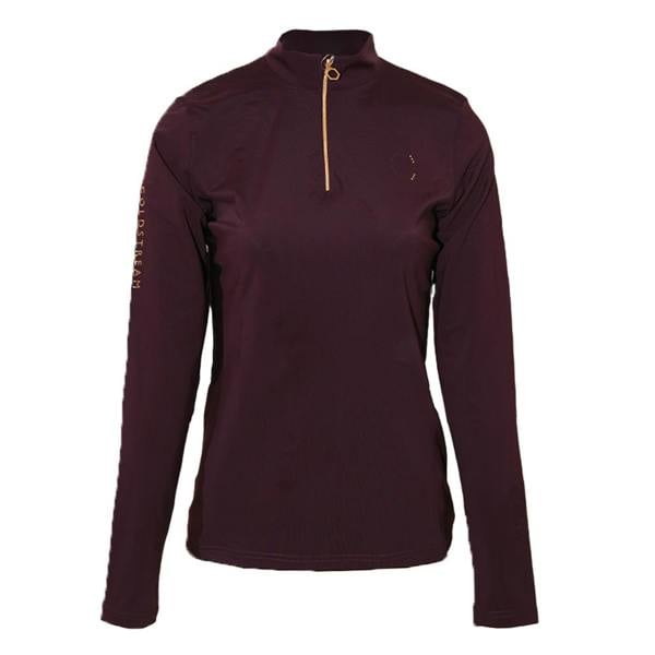 Coldstream Womens/Ladies Ednam Base Layer Top - Mulberry Purple - 