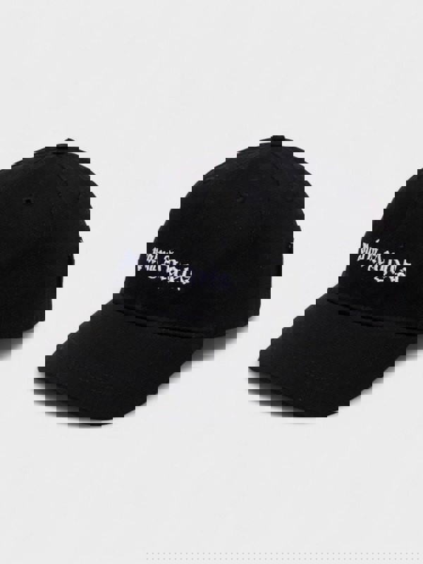 Palm Angels Boys Logo Baseball Cap Black - Supplied FashionPalm Angels