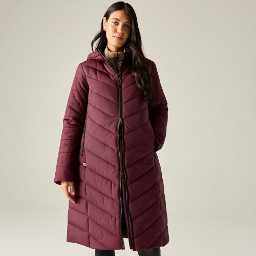Regatta Womens Adela Padded Jacket - Burgundy