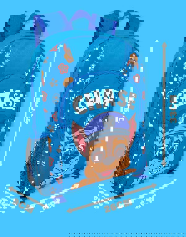 Paw Patrol Unisex Kids Blue Chase Backpack (One Size)