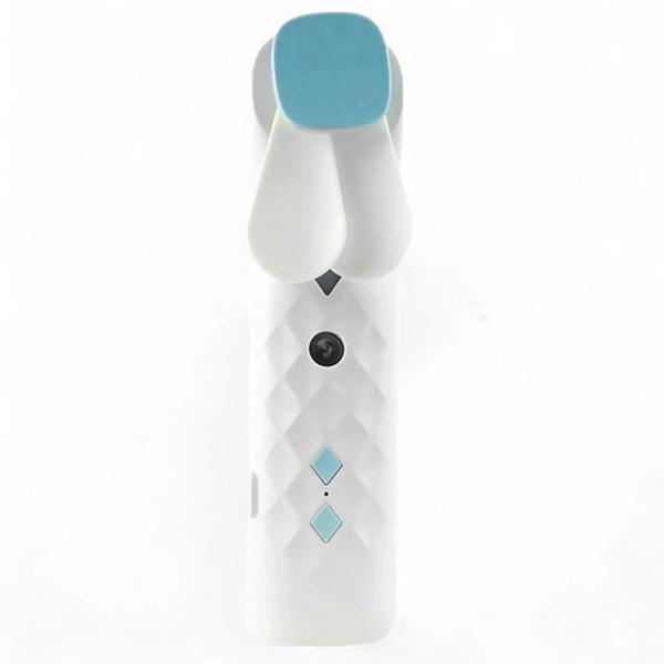 White Nano Mist Face Fan & Spray - USB chargable - Bobobiy