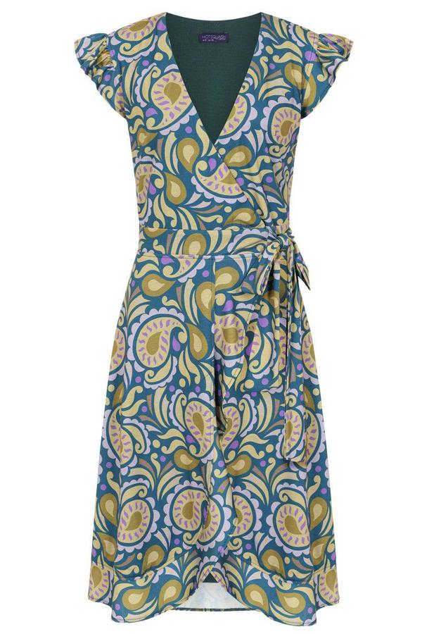 HotSquash Waterfall Wrap Dress