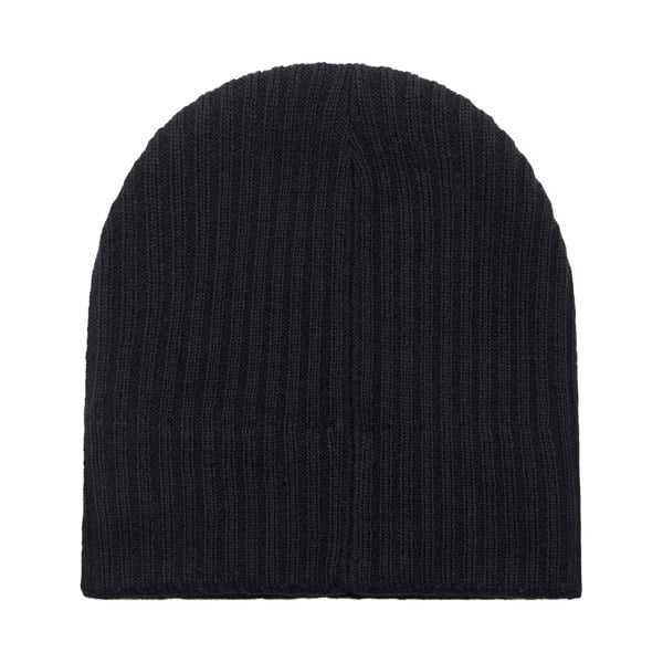 Lyle & Scott Mens Ribbed Knitted Beanie - Dark Navy