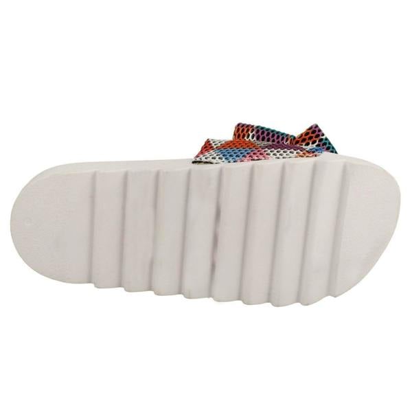 Spot On Ladies Spot On Multi Twist Bow Sliders