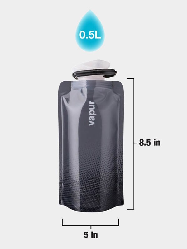 Vapur 0.5L Shades Wide Mouth Anti-Bottle