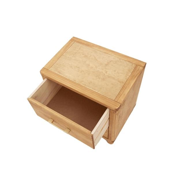 Cabinet Bits Grotti 2 Drawer  Bedside Table