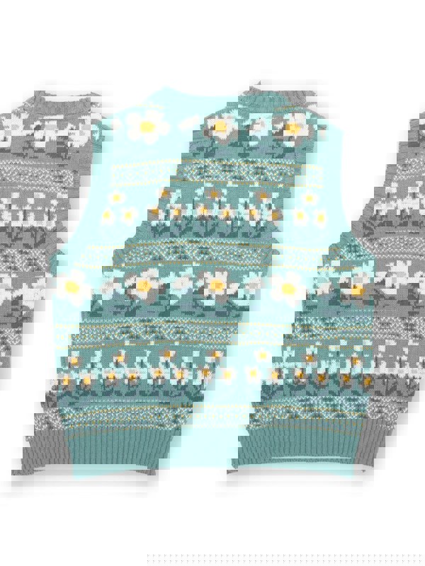 Kite Girls Organic Pixie Petals Knit Vest