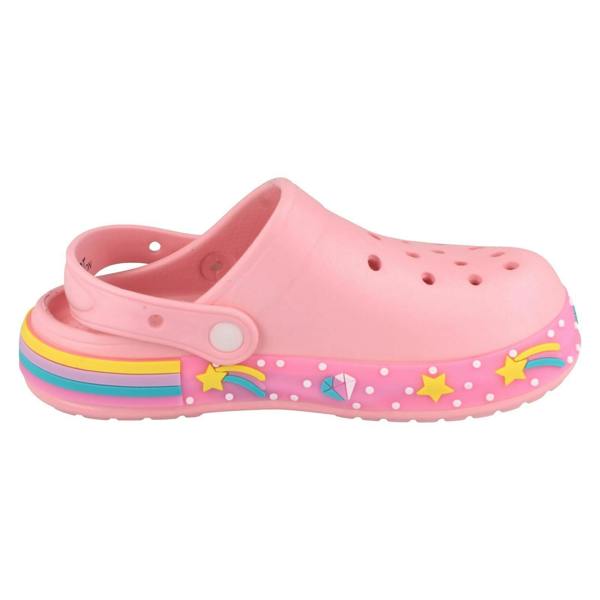 Spot On Girls Spot On Clogs With Unicorn Design And Lights H2695