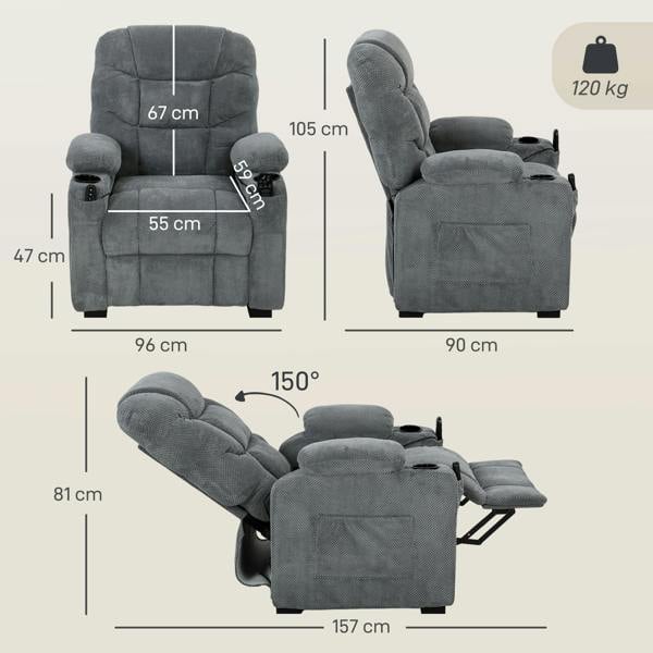 Massage Recliner Sofa