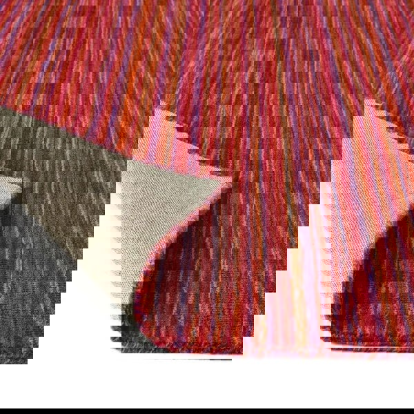 The Rugs Fine Striped Design Wool Rug - Quality Hand-Loomed