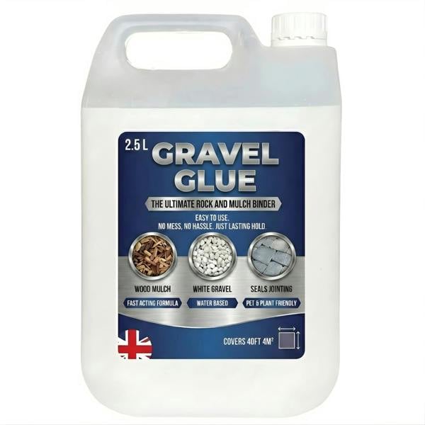 Ultimate Gravel Binder Glue Easy To Use Rock, Stone & Mulch Adhesive 