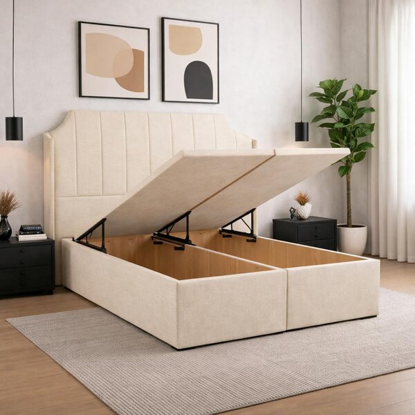 Great British Beds Art Deco Winged Divan Ottoman Bed