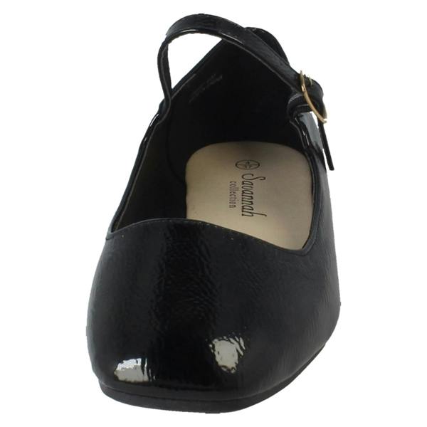 Savannah Ladies Savannah Buckle Fastening Flat Mary Jane Smart Shoes F80587