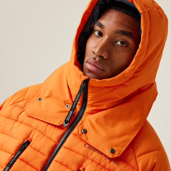 Regatta Mens Christian Lacroix Congenies Short Padded Jacket - Carrot