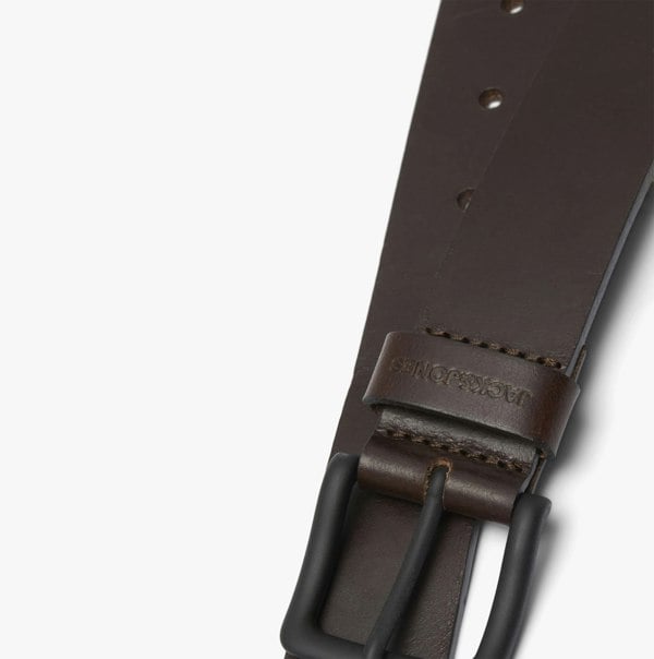 Jack & Jones ROMA Mens Belt Black Coffee