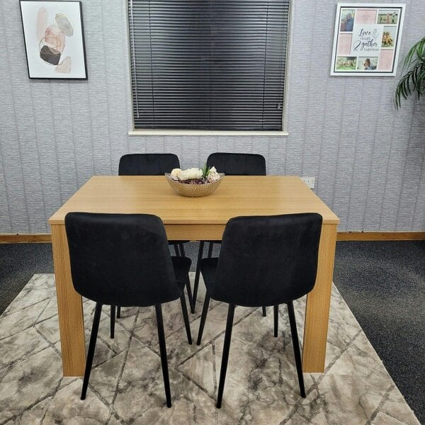 Kosy Koala Dining Table Set with 4 Chairs Dining Room and Kitchen table set of 4