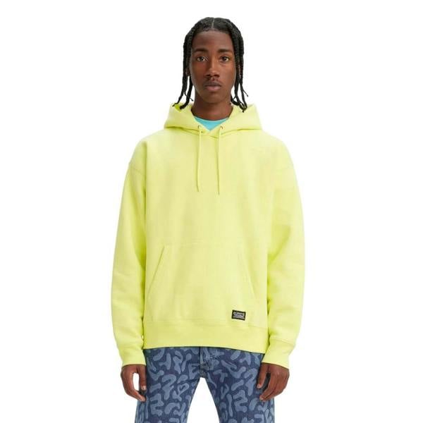 Levis Mens Skate Hoodie - Lime - 