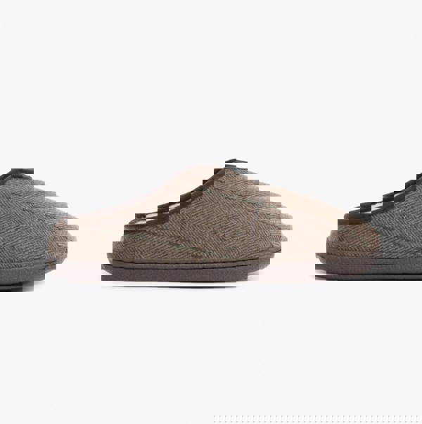 Jo & Joe HAMISH Mens Mule Slippers Dark Brown