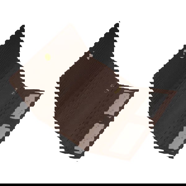 Assots London 'CLAIRE' Brown Lizard Leather Flap Over Purse