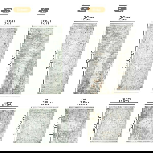 Marlow Large Rugs Non Slip Living Room Area Rug Floor Mat Hallway Bedroom Runner