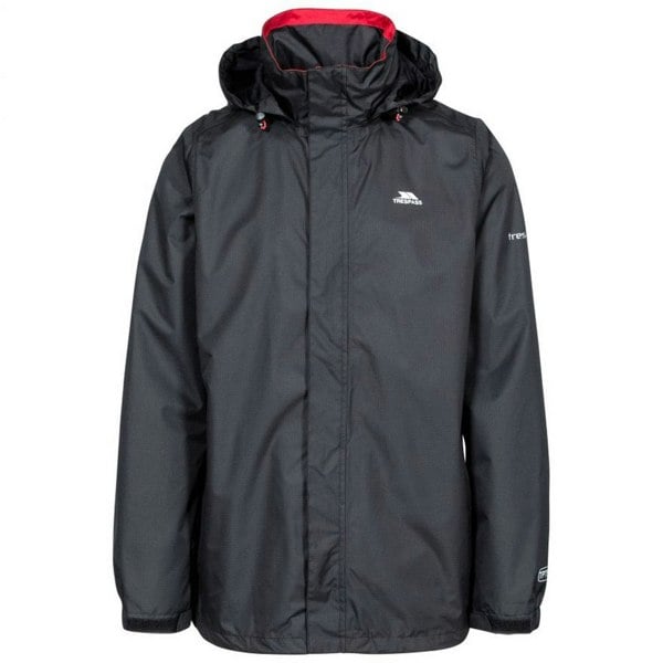 Trespass Men's Fraser II Waterproof Jacket - Black