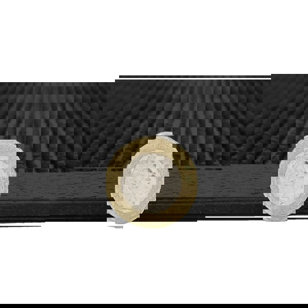 JVL Orion Scraper Rubber Pin Doormat, 45x75cm