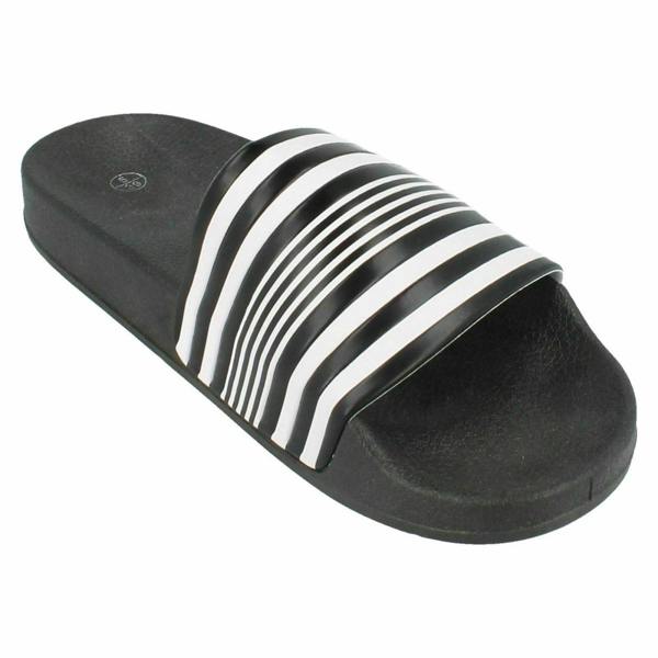 Spot On Mens Spot on Striped Mule