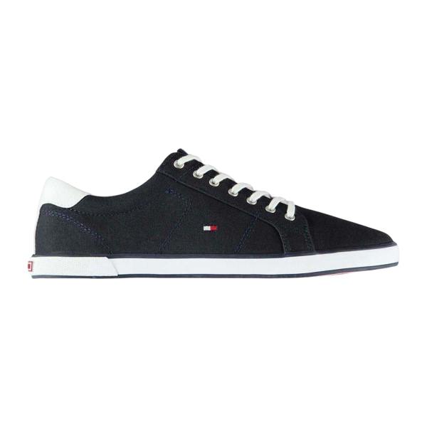 Tommy Hilfiger Mens Harlow 1D Flag Logo Trainers - Midnight - 