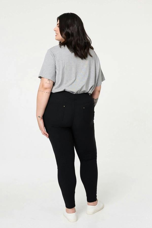 Black | Curve Stretchy High Waist Jeggings