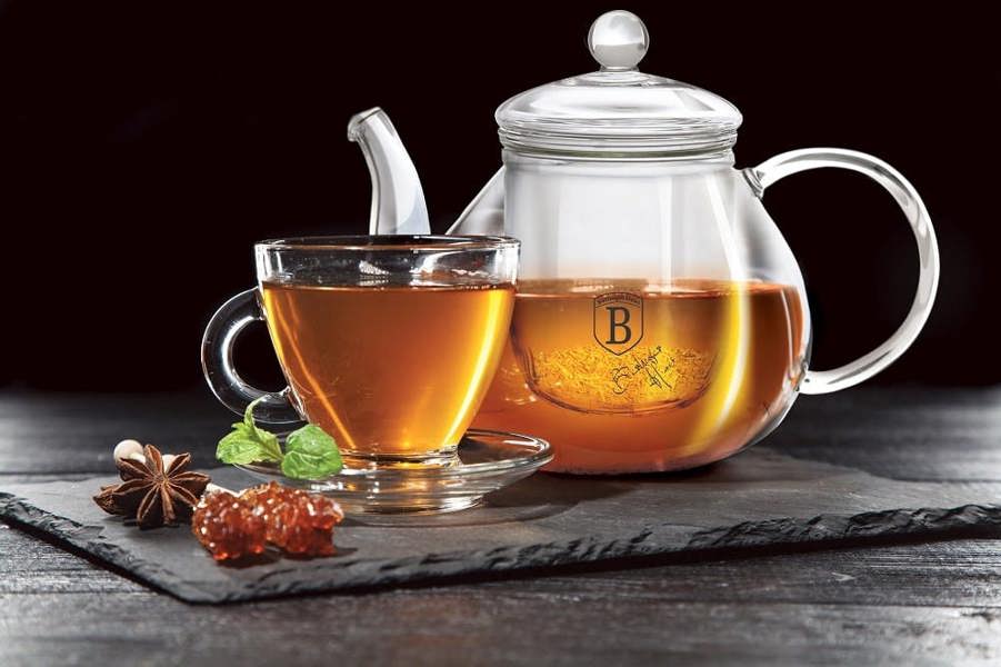 Glass Teapot with Glass Filter 1L BH7828A