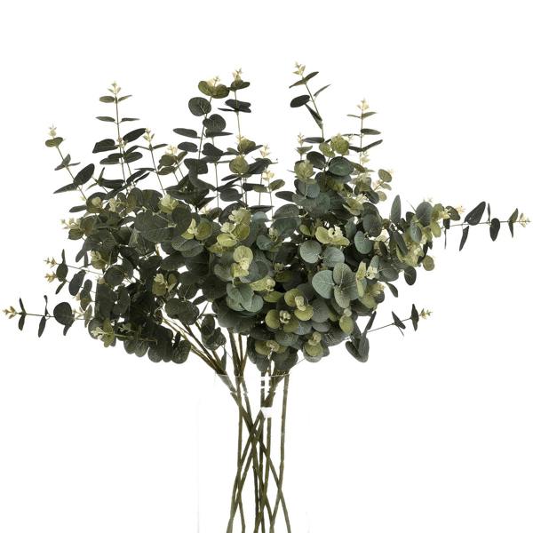 Wyld Haus Set of 3 Artificial Flowers Eucalyptus Sprays