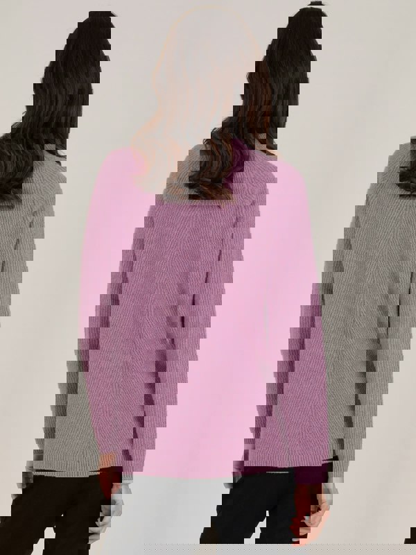 TIGI-Wear Solid Crew Neck Knitted Jumper