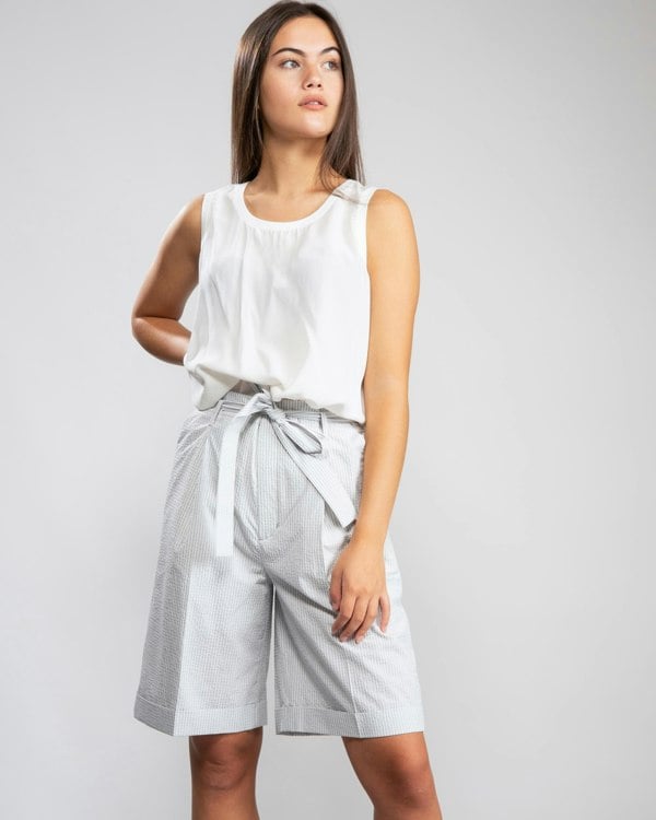 BOSS Womens Boss Cendia 6 Womens top - Open White 118