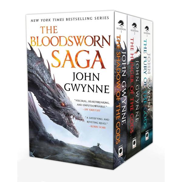 The Bloodsworn Saga 3 Book Box Set by John Gwynne (Shadow of the Gods, Hunger of the Gods, Fury of the Gods)
