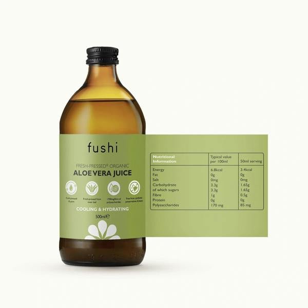 Fushi Wellbeing Organic Aloe Vera Juice 500ml