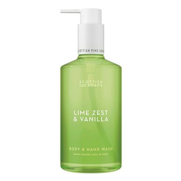 Scottish Fine Soaps Lime Zest & Vanilla Body Wash Hand Wash