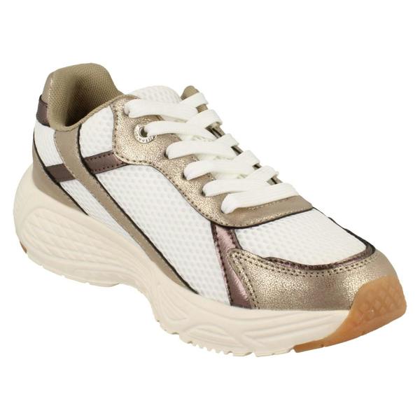 Elle Sport Ladies Elle Sport Chunky Lace Up Mesh Trainers F7563