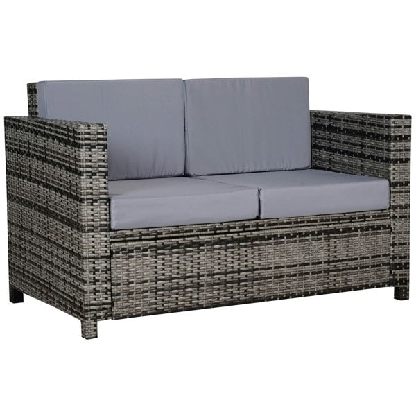 Rattan Loveseat