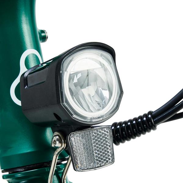 Hygge Bikes Virum 2026 - Folding Ultra-Light E-Bike 36V 10Ah - British Racing Green
