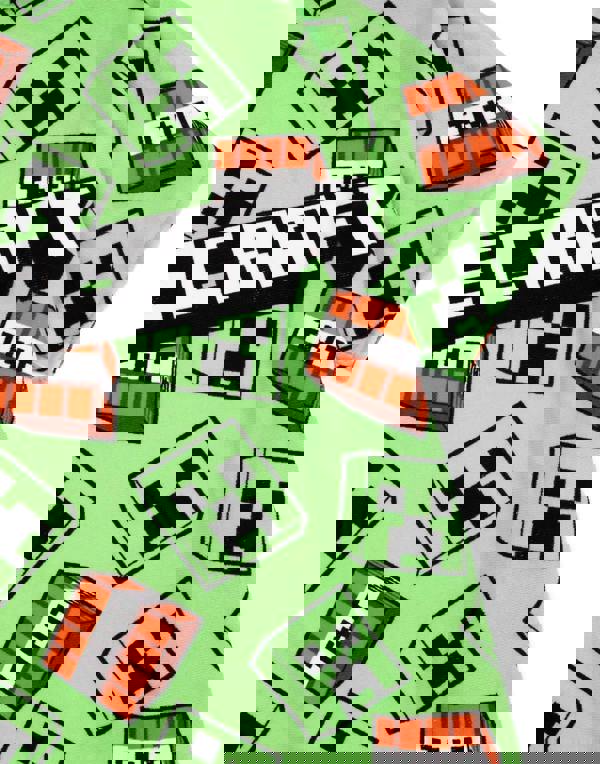 Minecraft Unisex Kids Green Poncho Towel (One Size)