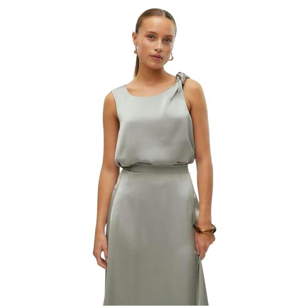 Vero Moda Womens/Ladies Rita Knotted Relaxed Fit Camisole - Green Bay - 