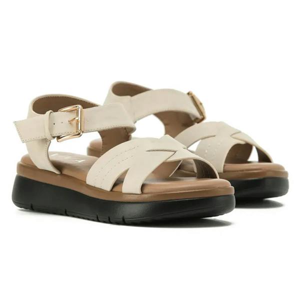 VIVA Nova: Women's Lightweight Adjustable Buckle Flatform Wedge Sandals