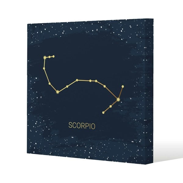 Benjamin Tate Design Gold scorpio (canvas)