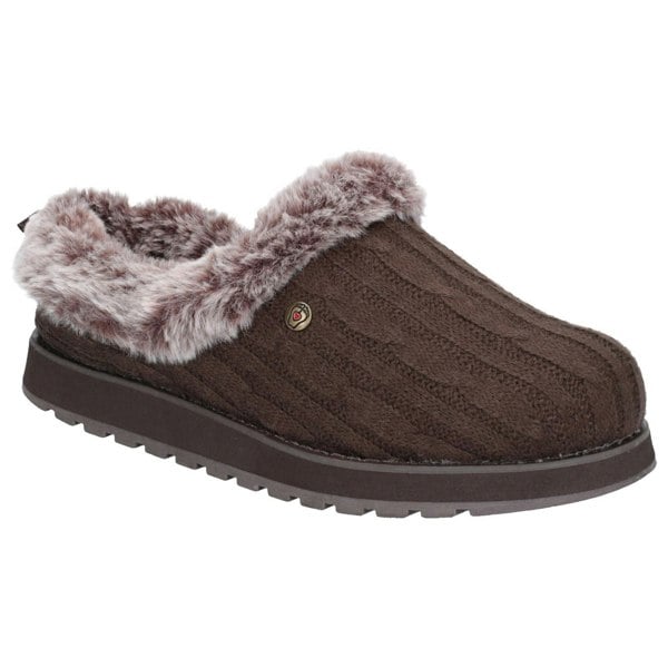 Skechers Keepsakes Ice Angel Mule Women's Slippers in Chocolate