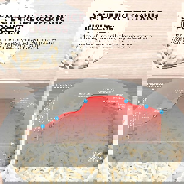 Living and Home Rice Cooker with Steamer, 10 cup, 5L, 11 Multicook Functions, LED display, Warmer, 24-hr Delay Timer, Fuzzy Logic, Removable Inner Pot