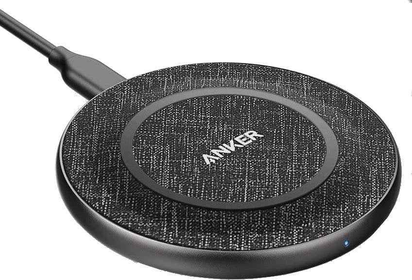 Anker PowerWave II 15W Pad Smartphone Black, Grey AC Wireless charging Indoor