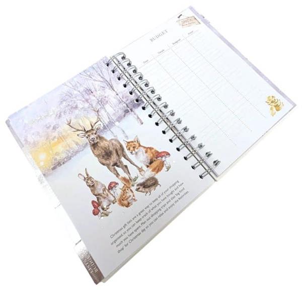 Wrendale Designs, Highland Cows Christmas Planner, Notebooks, Mixed Pages, Animals, Gift